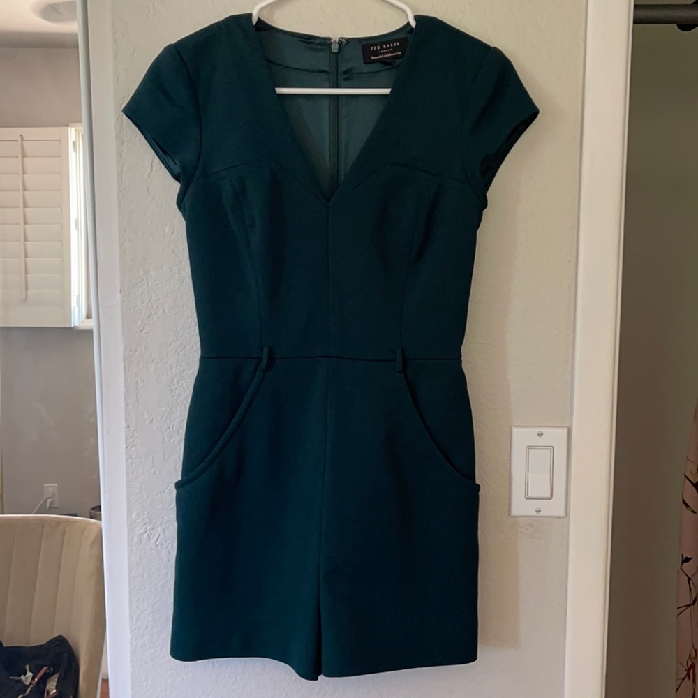 Ted Baker London Hunter Green Romper